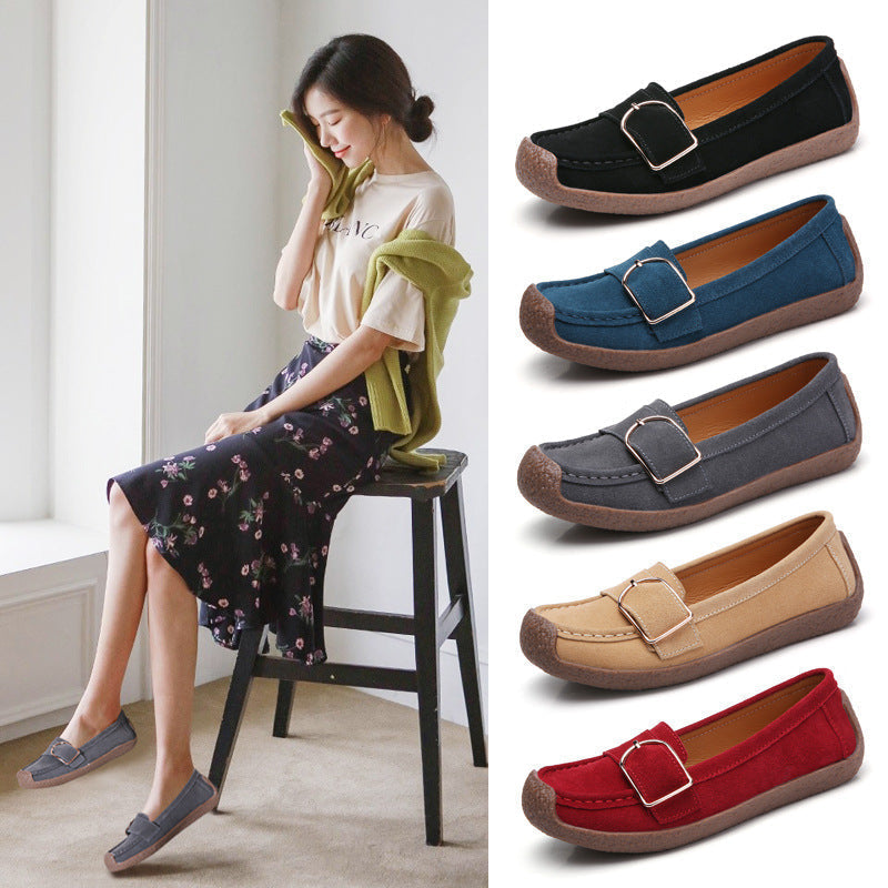 Slip On Loafers Fashion Flats Genuine Leather Loafers Slip On Loafers Fashion Flats Genuine Leather Loafers