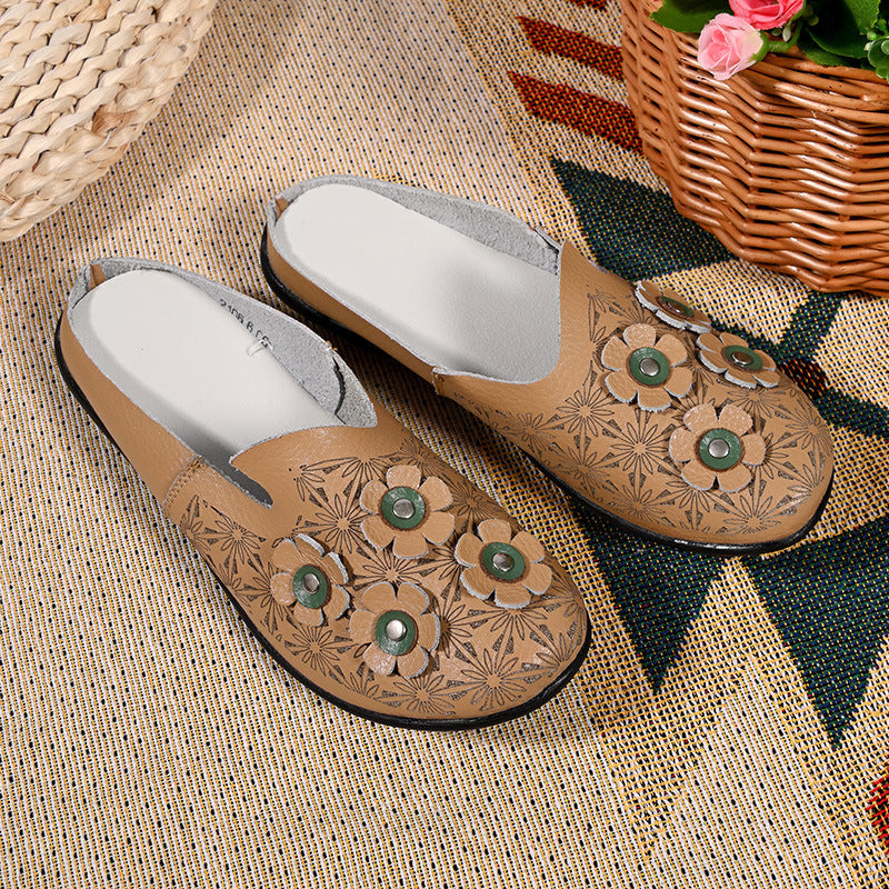 Low-Cut Hollow Flower Women's Single Shoes Low-Cut Hollow Flower Women's Single Shoes