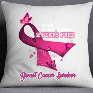 Free After Years Breast Cancer Awareness Personalized Pillow