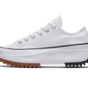 Platform Run Hike Skateboarding White Shoes